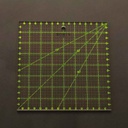 Règle carrée pour le patchwork robuste 16 cm x 16 cm