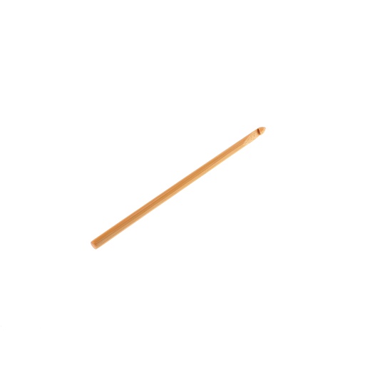 Crochet à ouvrage à tricoter en bambou - 15 cm