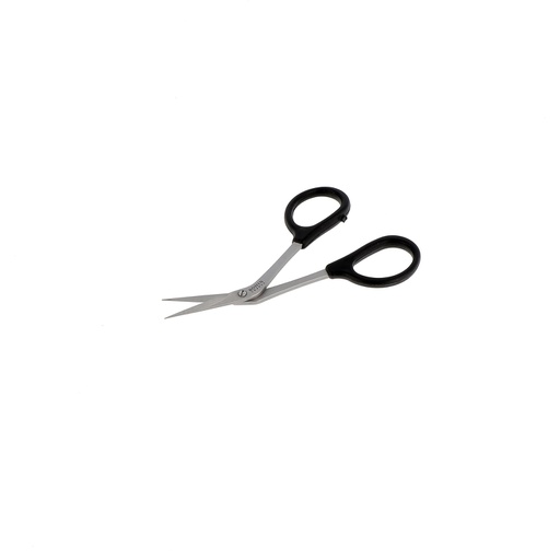 [W98537] Angle plastic handle scissors