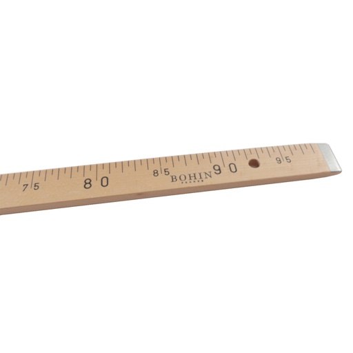 [W62555] Règle de couturier en bois 1 mètre