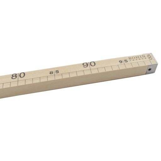 [W98599] Professional ruler (Beech Wood) / 1 meter
